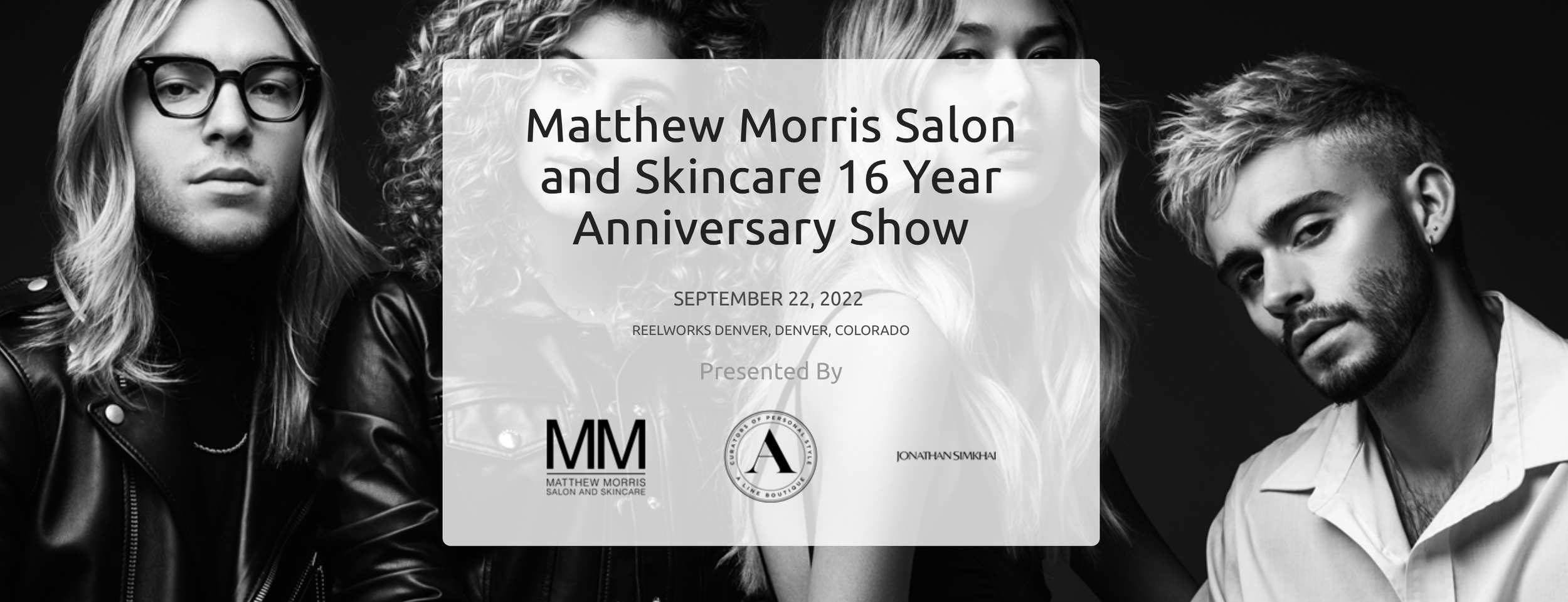 Matthew Morris 16 Year Anniversary with A Line Boutique, and